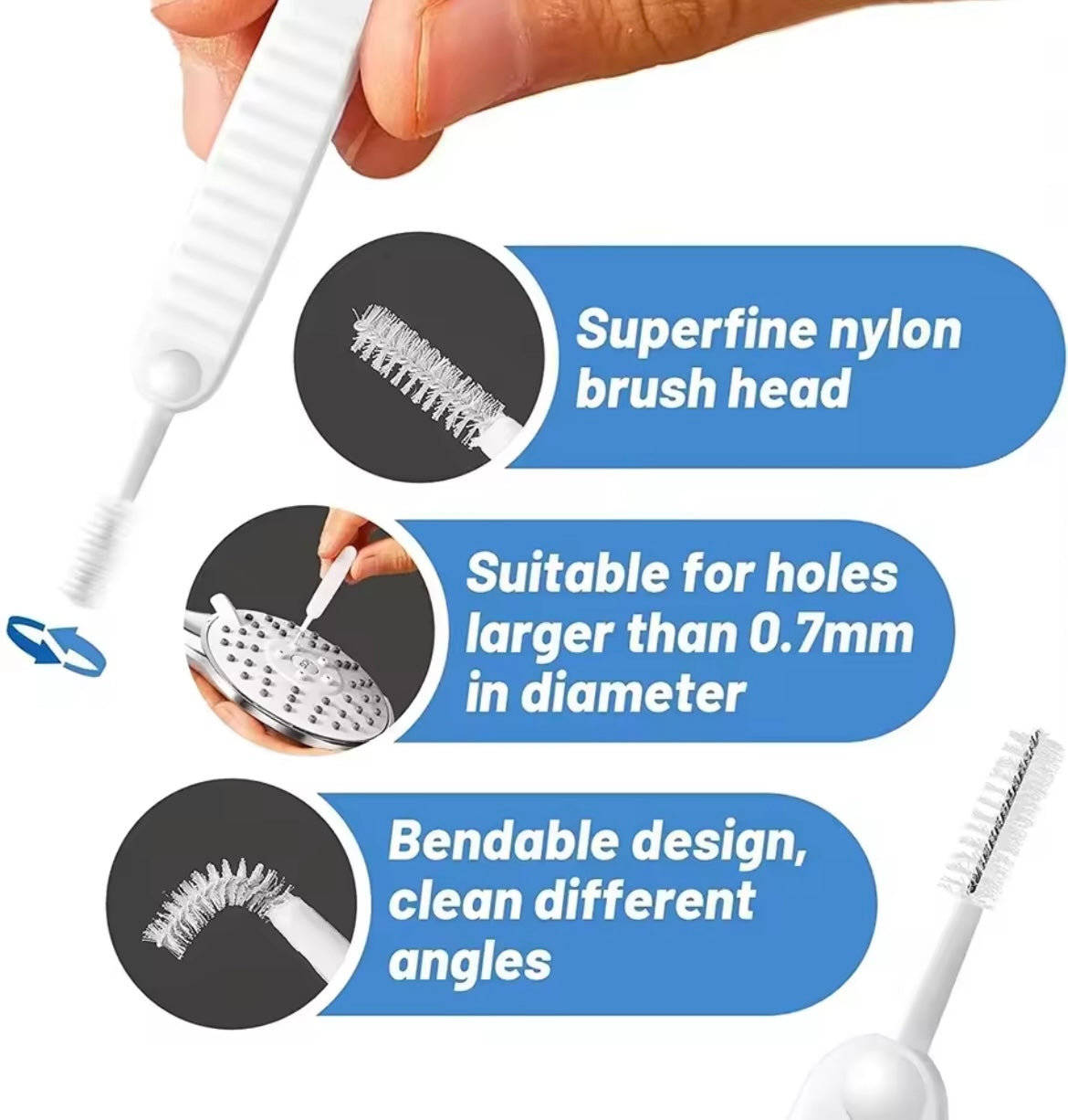 Earphone and Charger Port Cleaning Brush