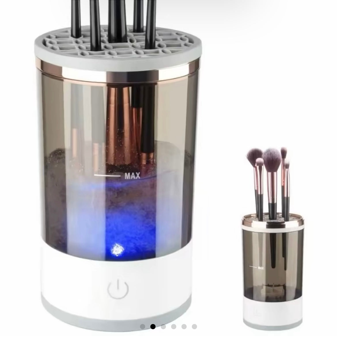 Portable Make-Up Brush Cleaner