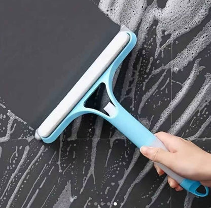 3-in-1 Window Cleaning scraper (with a built in spray)